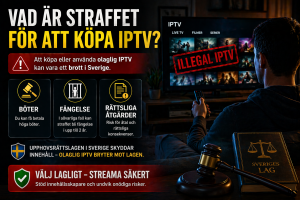 vad är straffet för att köpa iptv