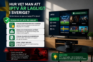hur vet man att iptv är lagligt