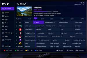 iptv tablå
