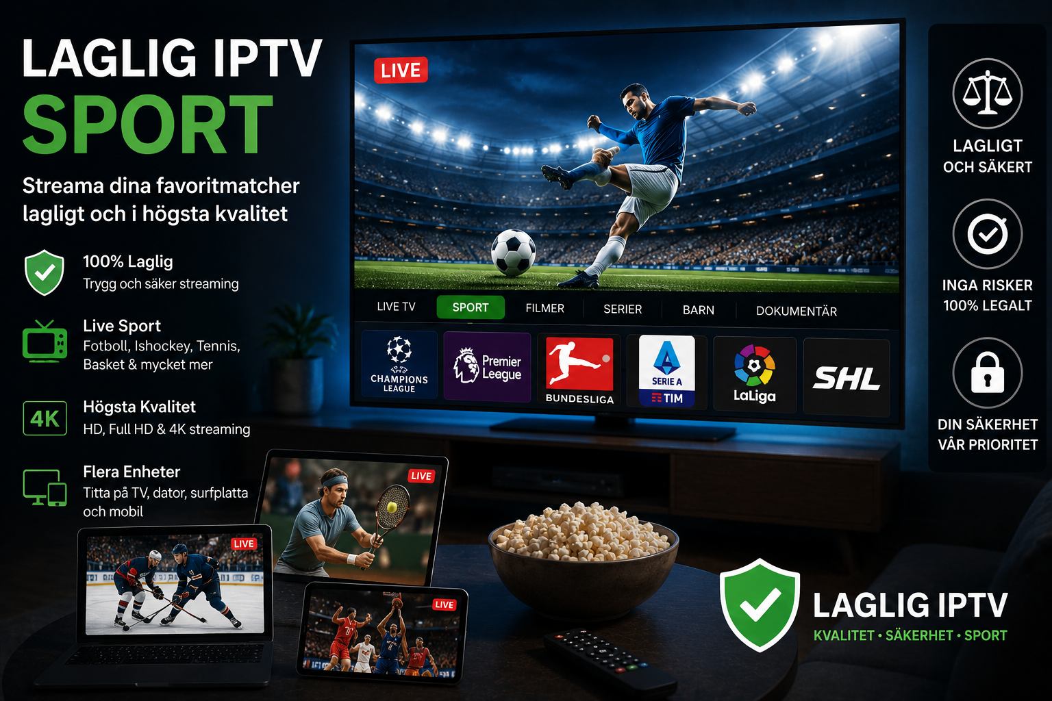 laglig iptv sport