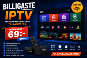 billigaste iptv