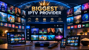 biggest iptv provider