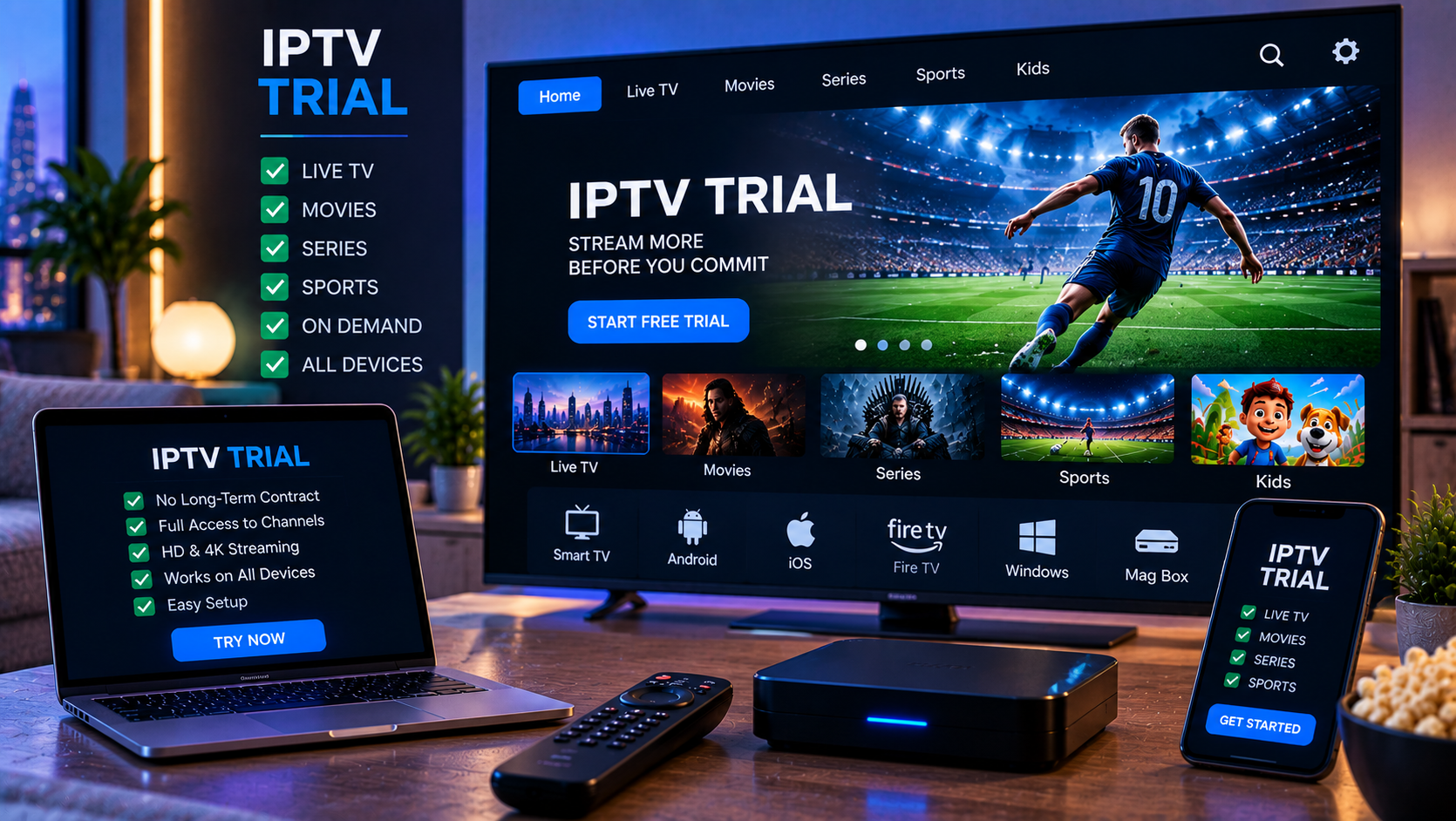 iptv trial